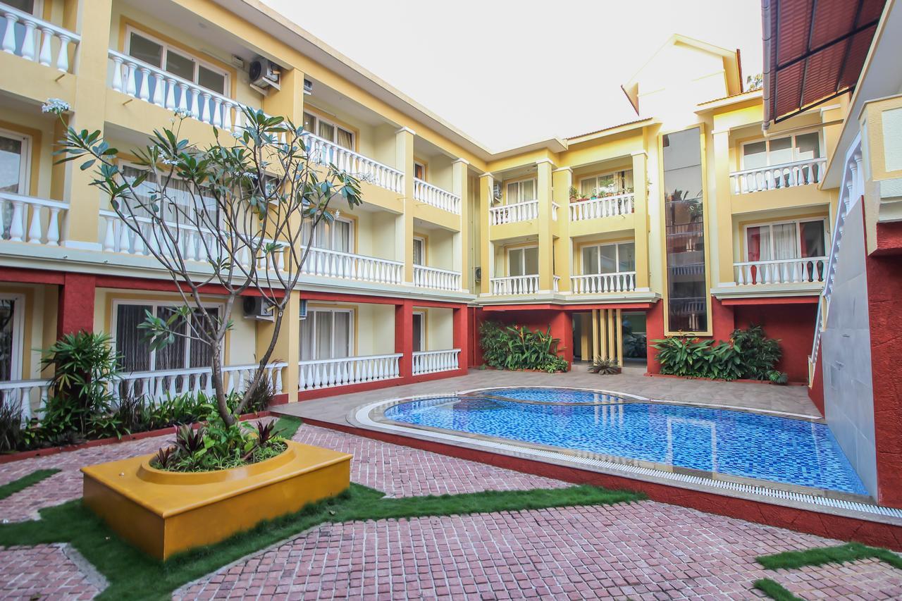 Oyo 10801 Home Pool View 2Bhk Siolim Dış mekan fotoğraf