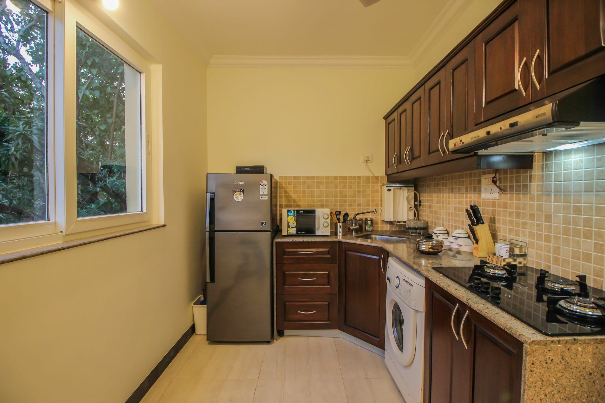 Oyo 10801 Home Pool View 2Bhk Siolim Dış mekan fotoğraf